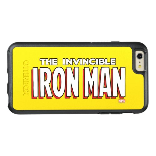 The Invincible Iron Man Logo OtterBox iPhone 66s Plus Case