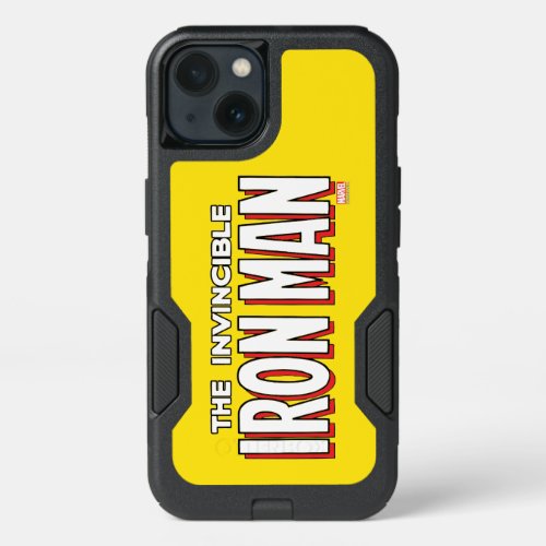 The Invincible Iron Man Logo iPhone 13 Case