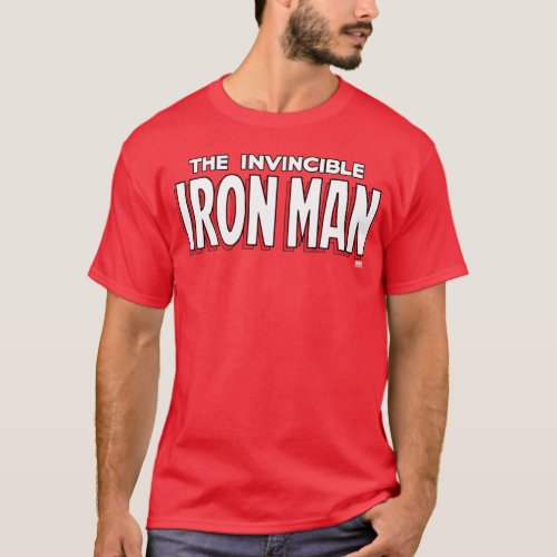 The Invincible Iron Man Logo T_Shirt