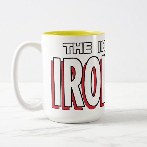 The Invincible Iron Man Logo Two_Tone Coffee Mug