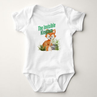 The Invisible Kingdom onepieces by Sommer Hamilton Baby Bodysuit