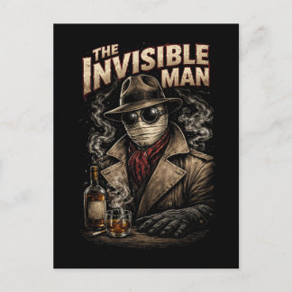 The Invisible Man Postcard
