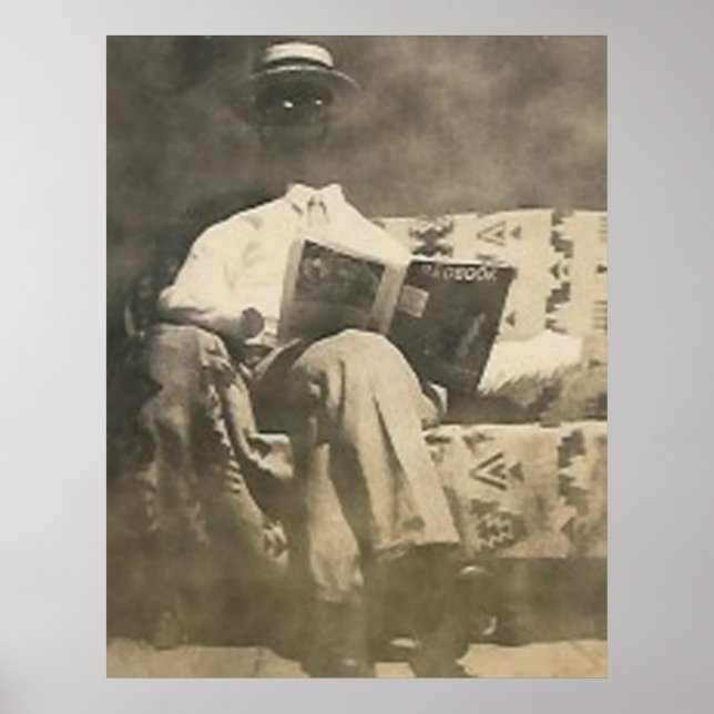 The invisible man poster (Front)