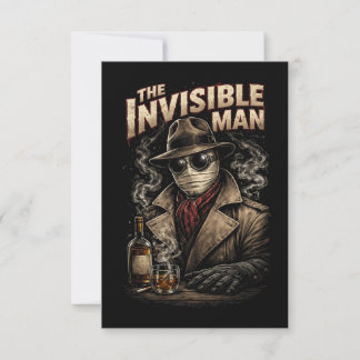 The Invisible Man Thank You Card
