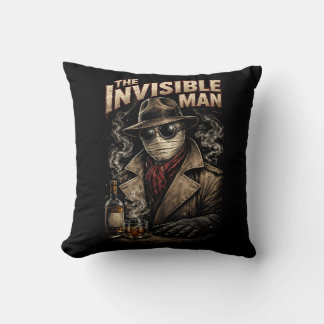 The Invisible Man Throw Pillow
