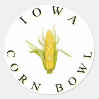 The Iowa Corn Bowl Classic Round Sticker