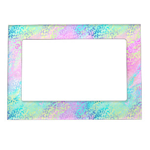 The Iridescent Leopard Series Design 10 Magnetic Frame