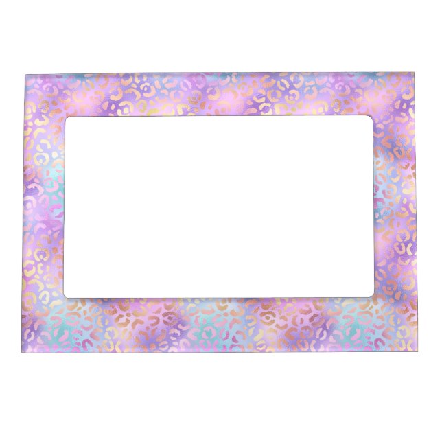 The Iridescent Leopard Series Design 11 Magnetic Frame (Front)