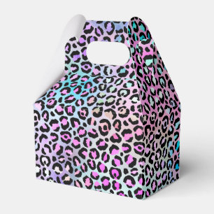 The Iridescent Leopard Series Design 12 Favor Boxes