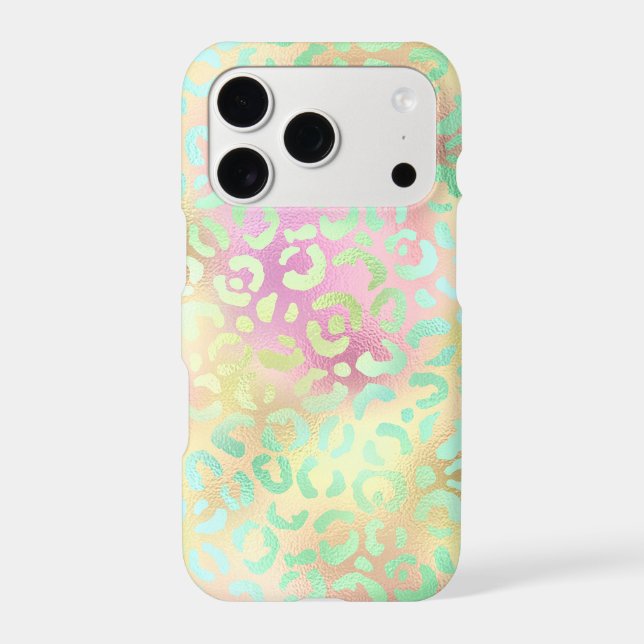 The Iridescent Leopard Series Design 2 Iphone Case (Back)