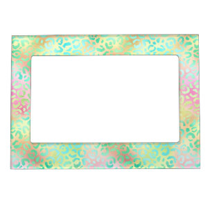 The Iridescent Leopard Series Design 2 Magnetic Frame