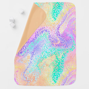 The Iridescent Leopard Series Design 3 Baby Blanket