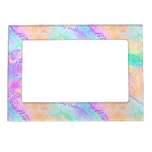 The Iridescent Leopard Series Design 3 Magnetic Frame