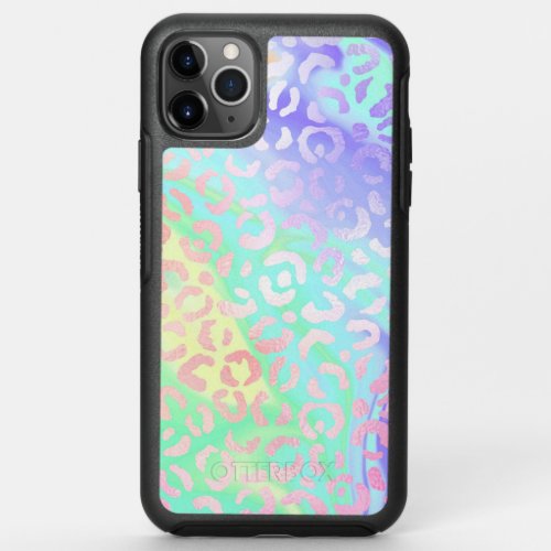 The Iridescent Leopard Series Design 3 OtterBox Symmetry iPhone 11 Pro Max Case