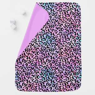 The Iridescent Leopard Series Design 4 Baby Blanket