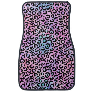 The Iridescent Leopard Series Design 4 Car Floor Mat