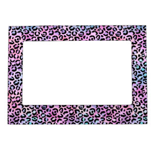 The Iridescent Leopard Series Design 4 Magnetic Frame