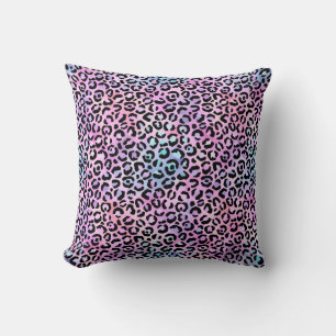 The Iridescent Leopard Series Design 4 Throw Pillow