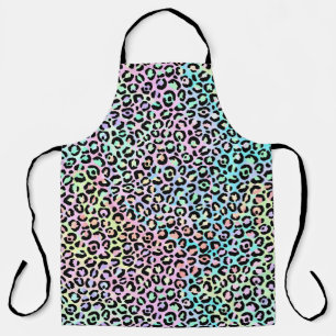 The Iridescent Leopard Series Design 5 Apron
