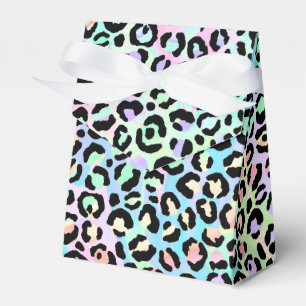 The Iridescent Leopard Series Design 5 Favor Boxes