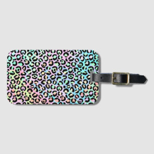 The Iridescent Leopard Series Design 5 Luggage Tag