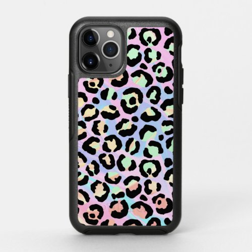 The Iridescent Leopard Series Design 5 OtterBox Symmetry iPhone 11 Pro Case