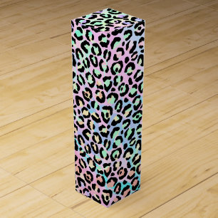 The Iridescent Leopard Series Design 5 Wine Box