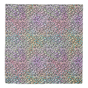 The Iridescent Leopard Series Design 6 Duvet Cover