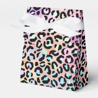 The Iridescent Leopard Series Design 6 Favor Boxes