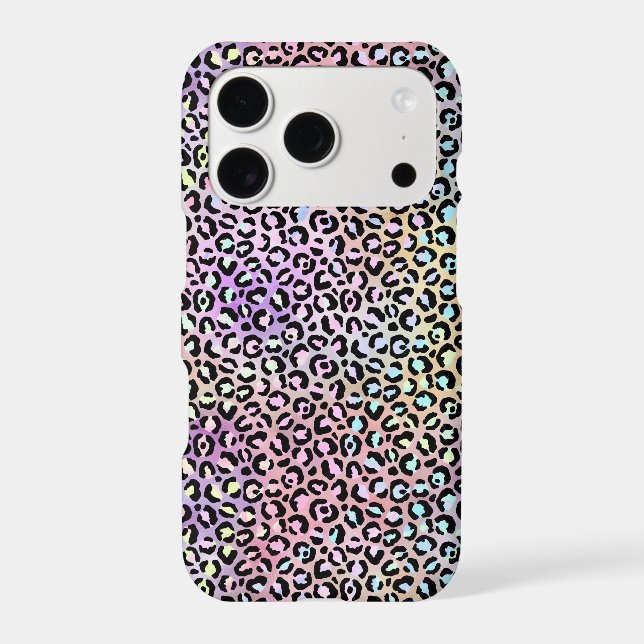 The Iridescent Leopard Series Design 6 Iphone Case (Back)