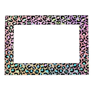 The Iridescent Leopard Series Design 6 Magnetic Frame