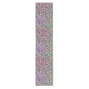 The Iridescent Leopard Series Design 6 Short Table Runner