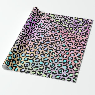 The Iridescent Leopard Series Design 6 Wrapping Paper