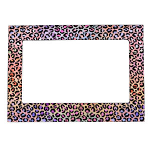 The Iridescent Leopard Series Design 7 Magnetic Frame