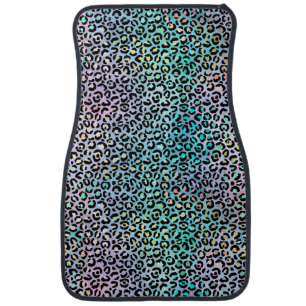 The Iridescent Leopard Series Design 8 Car Floor Mat