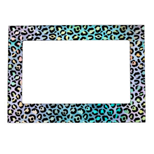The Iridescent Leopard Series Design 8 Magnetic Frame