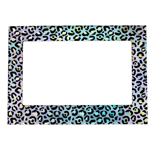 The Iridescent Leopard Series Design 8 Magnetic Frame (Front)