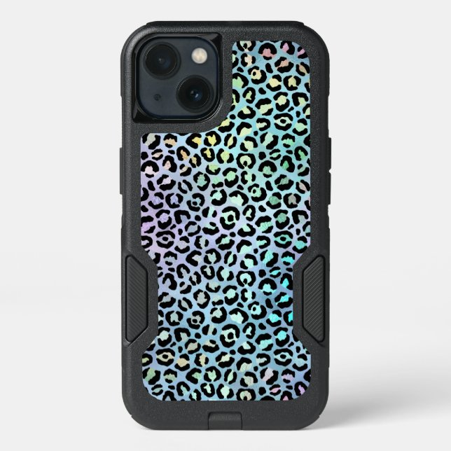 The Iridescent Leopard Series Design 8 Otterbox iPhone Case (Back)