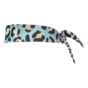 The Iridescent Leopard Series Design 8 Tie Headband