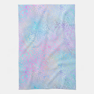 The Iridescent Leopard Series Design 9 Kitchen Towel