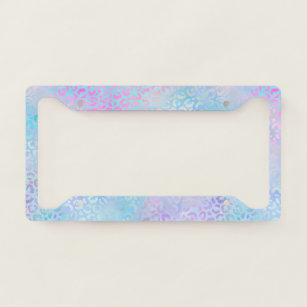  Rainbow Tie Dye Dharma Dye Swirl Iridescent Car Front License  Plate Cover Personalized Vanity Tag Metal Car Plate Decoration Aluminum  Novelty License Plate 6 X 12 Inch (4 Holes) Men Women