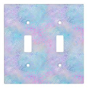 The Iridescent Leopard Series Design 9 Light Switch Cover