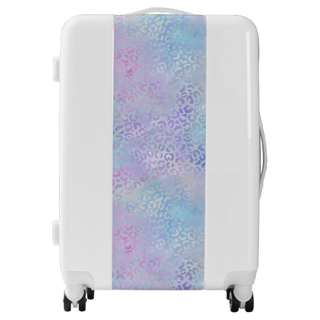 The Iridescent Leopard Series Design 9 Luggage (Front)