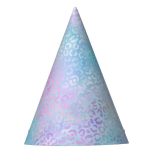 The Iridescent Leopard Series Design 9 Party Hat