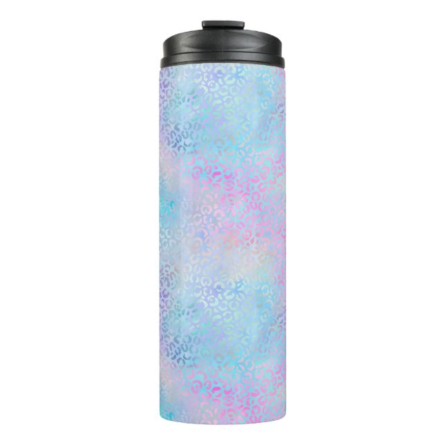 The Iridescent Leopard Series Design 9 Thermal Tumbler (Front)