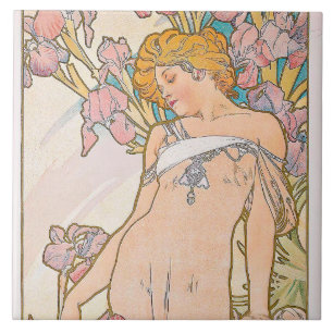 The Iris Flexible Photo Magnet Ceramic Tile