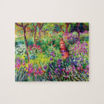 The Iris Garden at Giverny by Claude Monet Jigsaw Puzzle<br><div class="desc">Please visit my store for more interesting design and more color choice =>  zazzle.com/iwheels*</div>