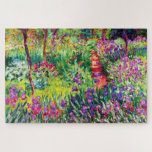 The Iris Garden at Giverny by Claude Monet Jigsaw Puzzle<br><div class="desc">Please visit my store for more interesting design and more color choice =>  zazzle.com/iwheels*</div>