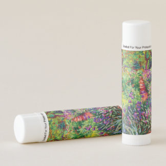 The Iris Garden at Giverny by Claude Monet Lip Balm