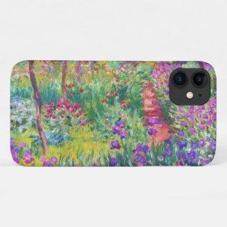 The Iris Garden at Giverny Claude Monet flowers Case-Mate iPhone Case